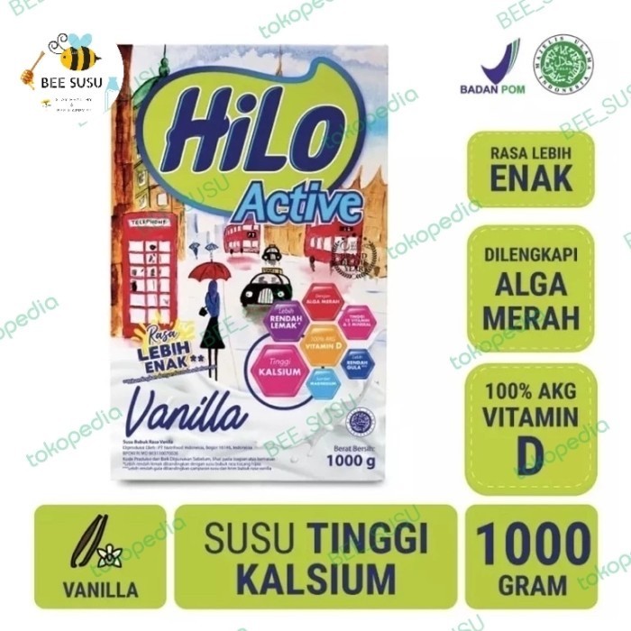 Hilo Active Vanila 1kg 1000gr
