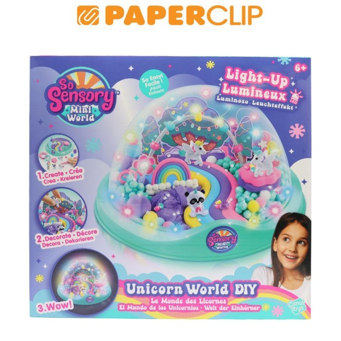 

TERLARIS! MAINAN ANAK CANAL TOYS SO SENSORY SEN002 UNICORN WORLD DIY DOME