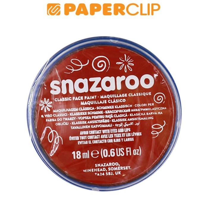 

PROMO! FACE PAINT 18ML RED 1118055SN