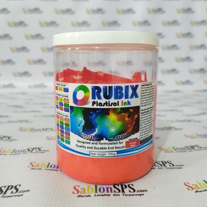 

TINTA SABLON DISTRO PLASTISOL FLO RED 500gr