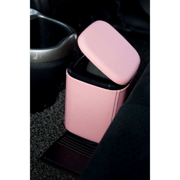 TEMPAT SAMPAH MOBIL WARNA PINK