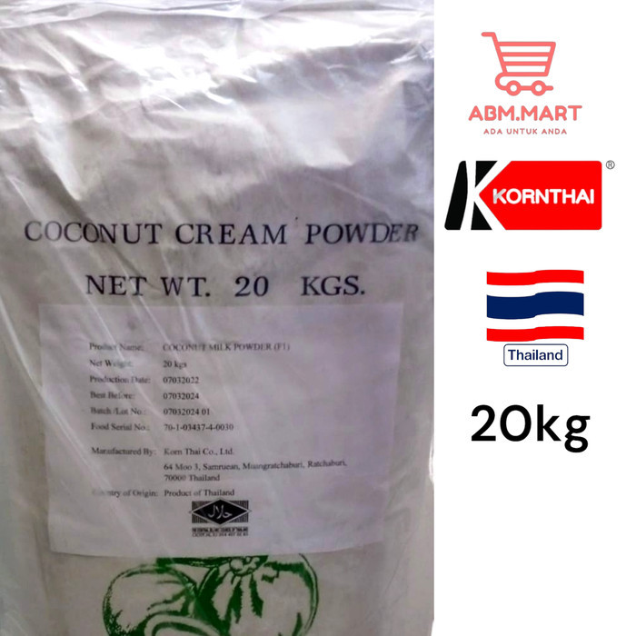 

Coconut Cream Powder F1 20Kg /1Kg Kelapa Powder /Bubuk 20Kg Best Seller