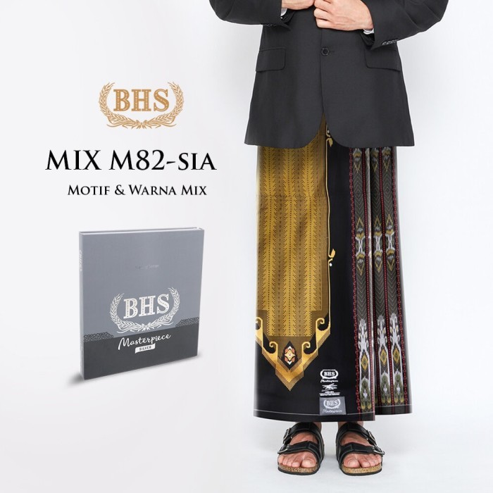 Kosanshoop Sarung Bhs Masterpiece Silver M82 Sia Motif & Warna Mix