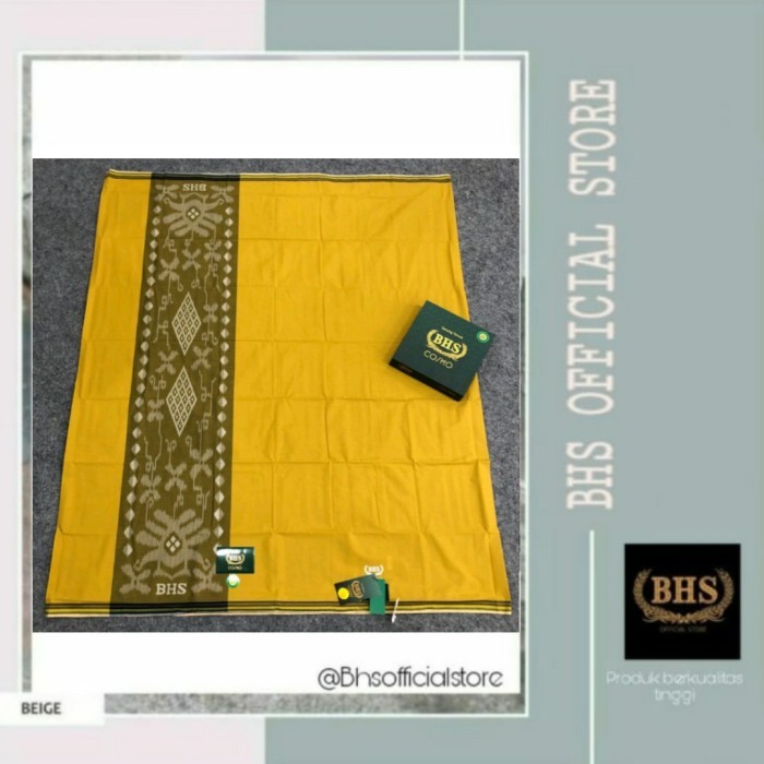 Kosanshoop Sarung Bhs Cosmo Polos Kuning Gold Bhs Offecial Store