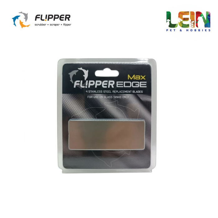 

Flipper Edge MAX REPLACEMENT Stainless Steel Blades - 4cs