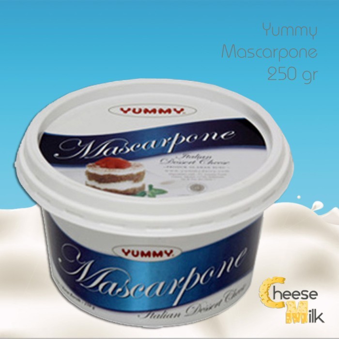 

TERBARU! HARGA MURAH Yummy Mascarpone 250 gr