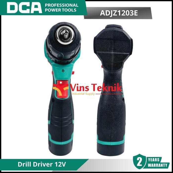 CORDLESS BRUSHLESS 12V DRILL DRIVER BOR BATERAI ADJZ1203 DCA ADJZ1203E