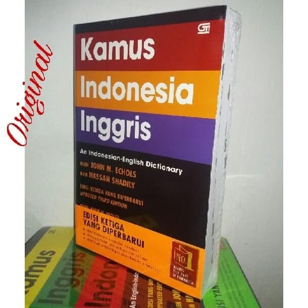 

Terlaris Kamus Bahasa Indonesia Inggris John Echols ( Soft Cover ( Ready Stok