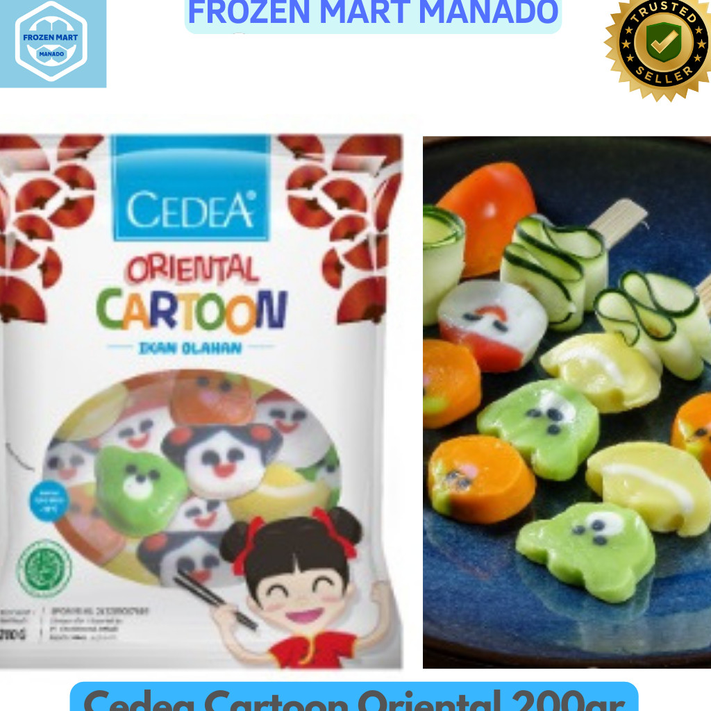 

Cedea Cartoon Oriental 200gr - Frozen Mart Manado (Frozen Food Manado)