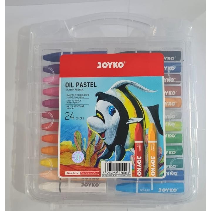 

Terlaris Crayon Joyko 24 Warna Per 1/2 Lusin Ready Stok