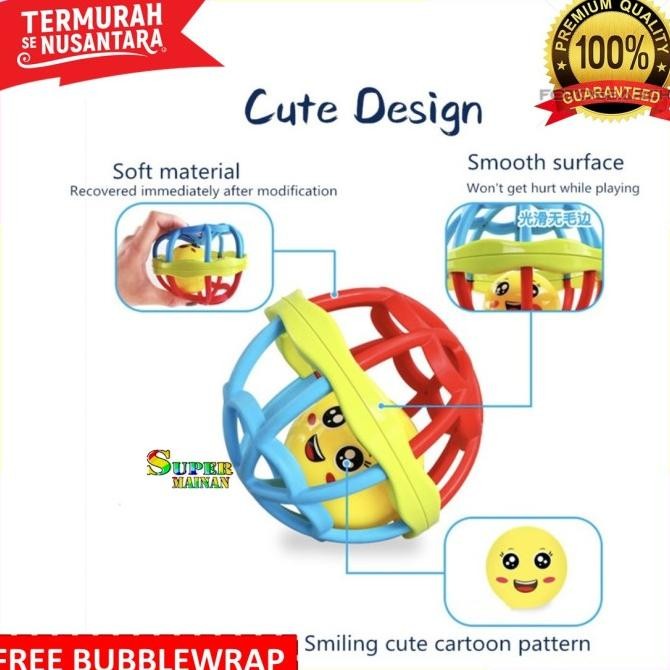 Terjangkau Mainan Sensorik Bayi Baby 6 7 8 9 10 11 12 Bulan Rattle Edukasi Bayi