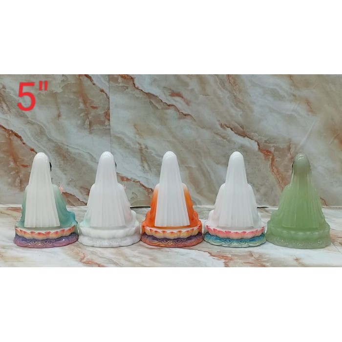 Terbaru Patung Dewi Kwan Im / Kwan In / Kwan Yin / Guan Yin - Marmer - 5 Inch - Slendang - 24 Best