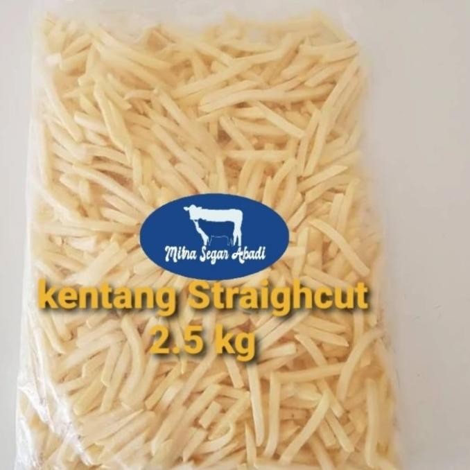 

Kentang Goreng Straight Cut @2.5Kg - Termurah !!! Original