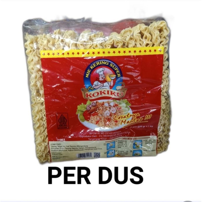 

TERLARIS MIE KOKIKU 1KG X 5PCS MURAH!!! MURAH