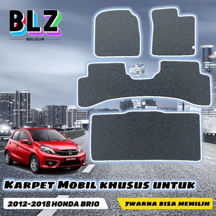 

TERLARIS BOLIZUN KARPET MOBIL MIE BIHUN CUSTOM HONDA BRIO 2012-2018 (2 BARIS, 2BARIS+BAGASI)