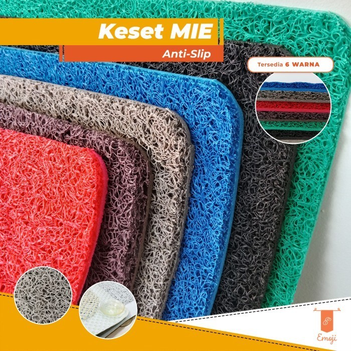 

TERLARIS KESET KARPET PVC MIE BIHUN 60X90 CM TEBAL PREMIUM MURAH!!! MURAH