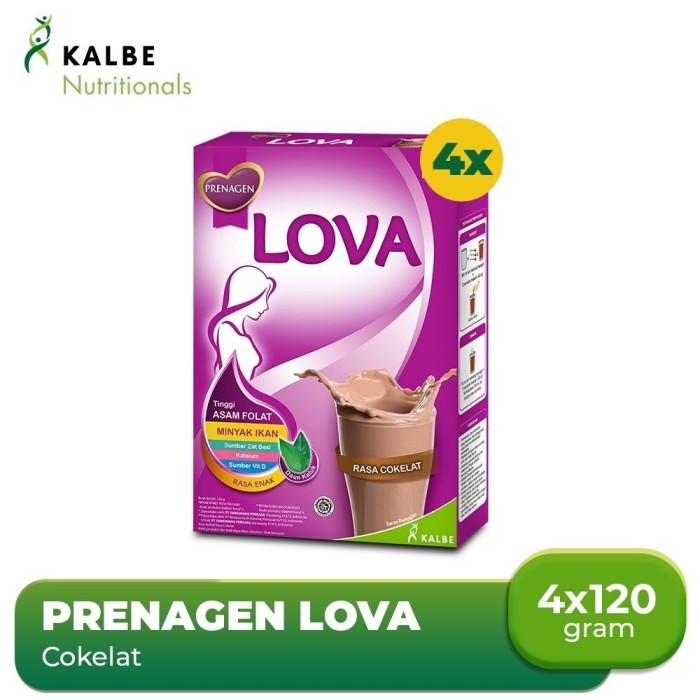 

TERLARIS PRENAGEN LOVA COKELAT 120GR (4PCS) MURAH!!! MURAH