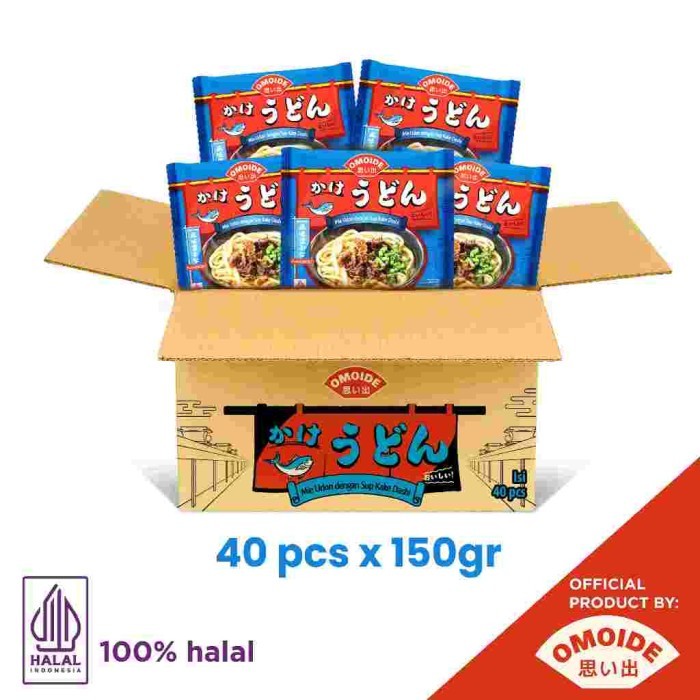 

TERLARIS PAKET ISI 5 - OMOIDE KAKE UDON / UDON / MIE INSTAN KUAH REBUS MURAH!!! MURAH