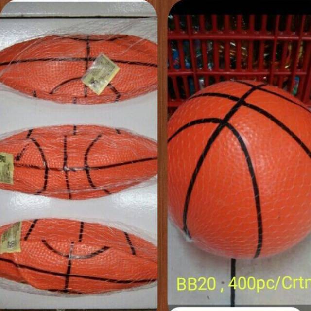 Tahan Lama Bola Basket 30Cm Ber - Sni / Basketball / Bola Karet / Rubber Anak