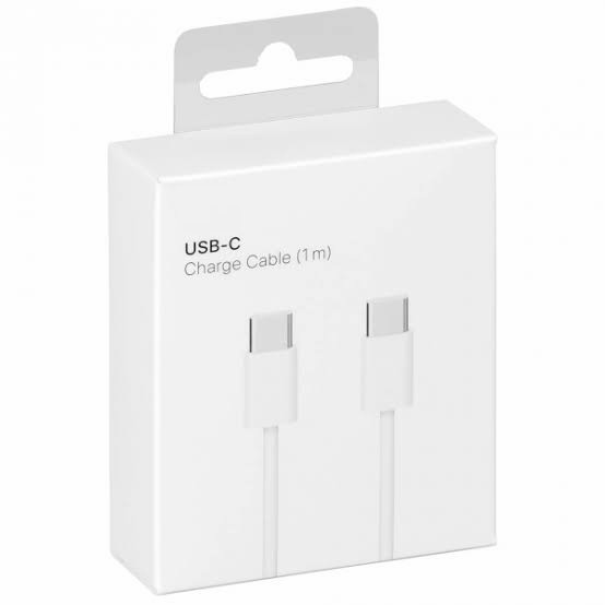 KABEL CHARGER MACBOOK IPAD PRO MAG USB TYPE C TO C APP 1M ORIGINAL100%