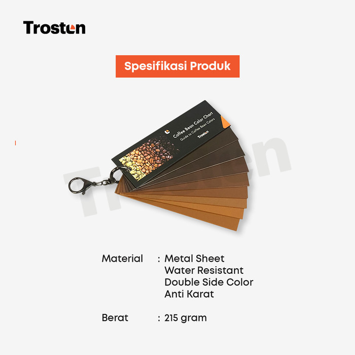 Ready Gas Coffee Roast Color Guide - Agtron Colour Chart - Panduan Warna Kopi