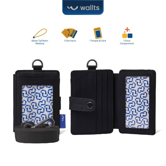 Gantungan Id Card Kantor Kasual Anti Air - Wallts Pebble