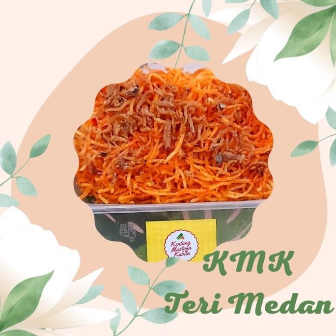 

Kering Kentang Mustofa Kabita Teri Medan 250Gram Bekal Sehat Keluarga Original