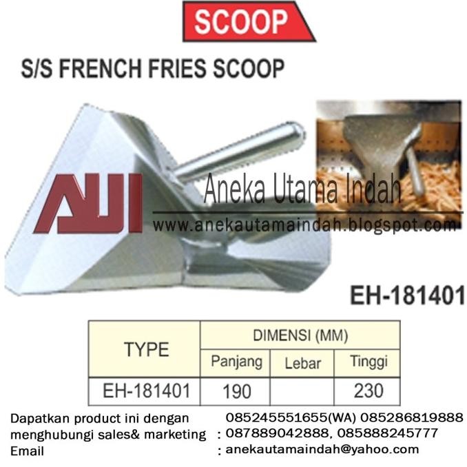 

Eh-181401 Scoop/Sendok Kentang Goreng Dan Sendok Es Batu Original