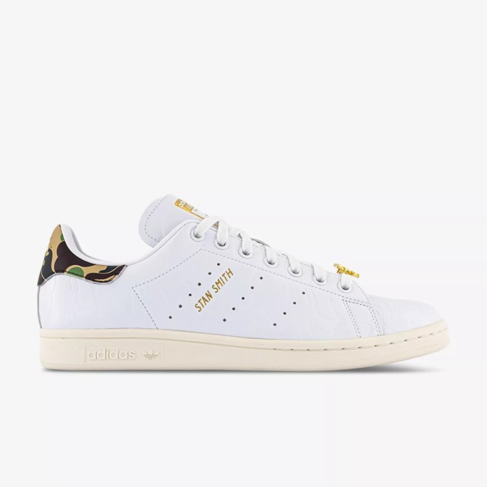 ADIDAS STATEMENT x BAPE Stan Smith leather low-top trainers sneakers