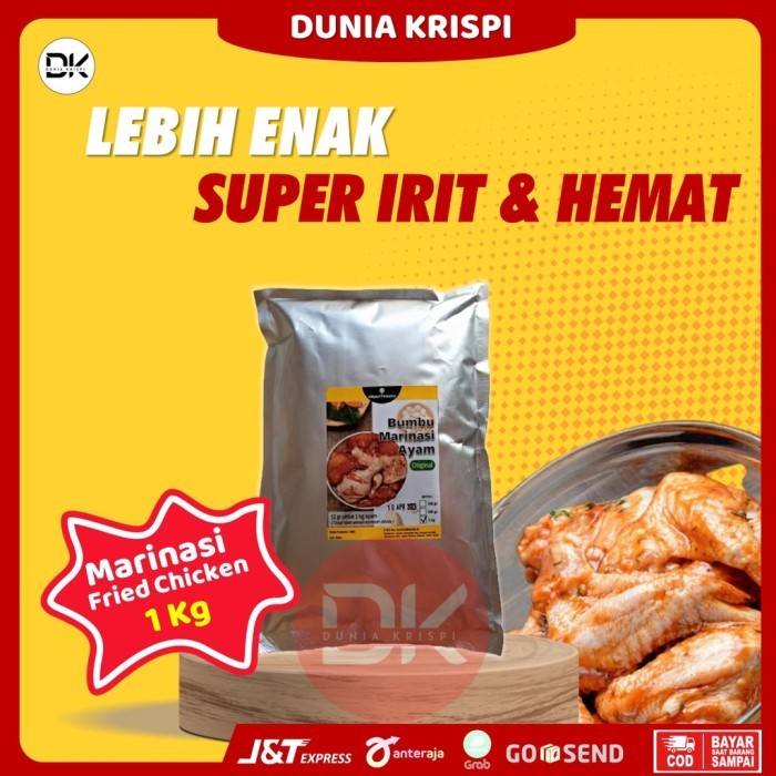 

TERLARIS BUMBU MARINASI FRIED CHICKEN 1 KG PREMIUM MURAH!!! MURAH