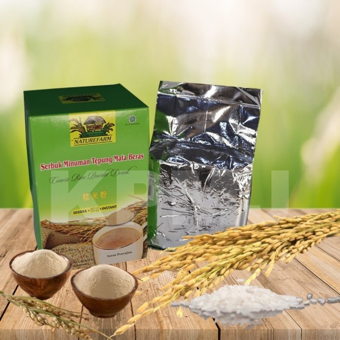 

TERLARIS MATA BERAS - TEPUNG MATA BERAS NATUREFARM - ORIGINAL 1 KG MURAH!!! MURAH
