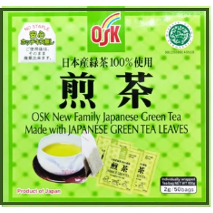 

TERLARIS TEH HIJAU OSK JEPANG/ OSK JAPANESE GREEN TEA EXPIRED 2026 MURAH!!! MURAH