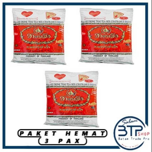 

TERLARIS BTP PAKET HEMAT THAI TEA ORIGINAL 400GRAM 3PAX MURAH!!! MURAH