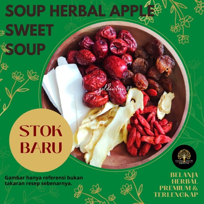 

TERLARIS SOUP HERBAL APPLE HERBAL SOUP MANIS HERBAL KESEHATAN MURAH!!! MURAH