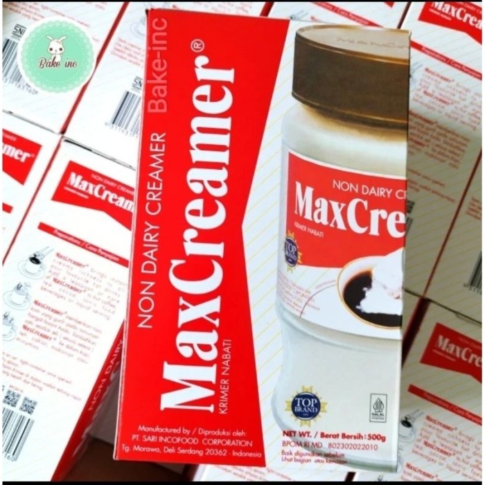 

TERLARIS [BAKE-INC] MAX CREAMER 500GRM MURAH!!! MURAH