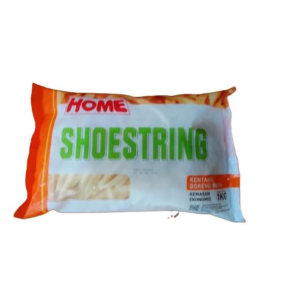 

Kentang Goreng Beku Home Shoestring French Fries 1Kg Original