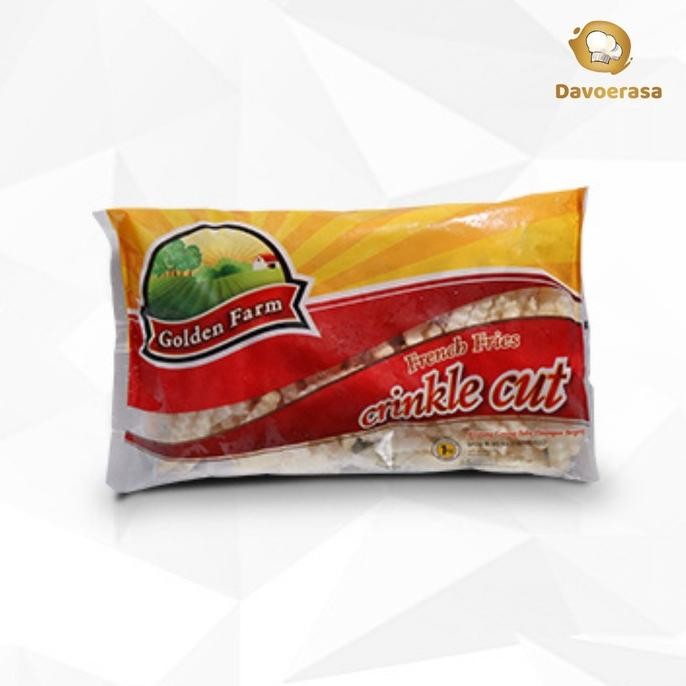 

Kentang Golden Farm French Fries Crinkle Cut 1 Kg Eceran Original