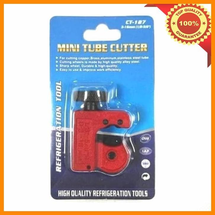 

(tekh) cutter ct 126 - 127 - 128 merah cuter pipa ac size 1/4-5/8