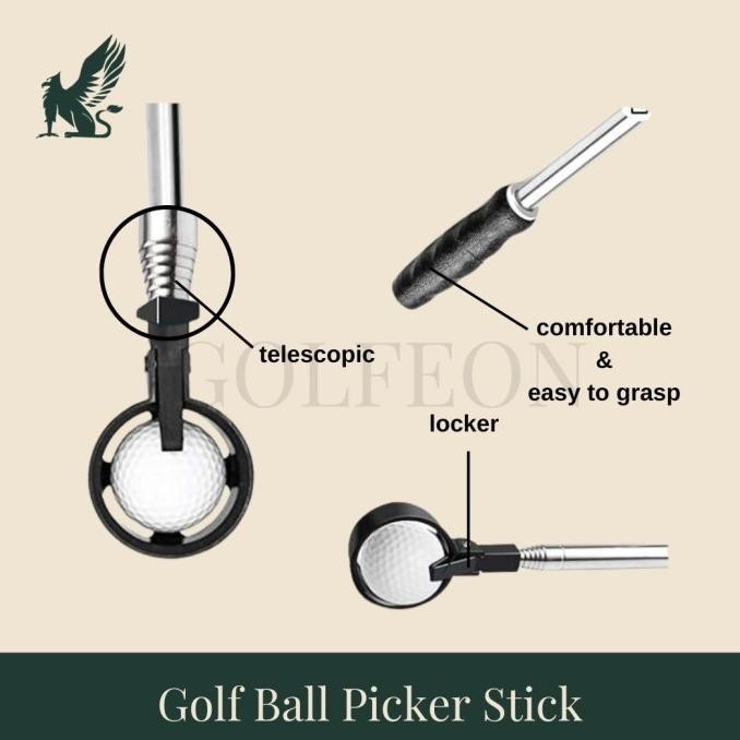Produk Baru Golf Ball Picker Stick / Alat Mengambil Bola Golf