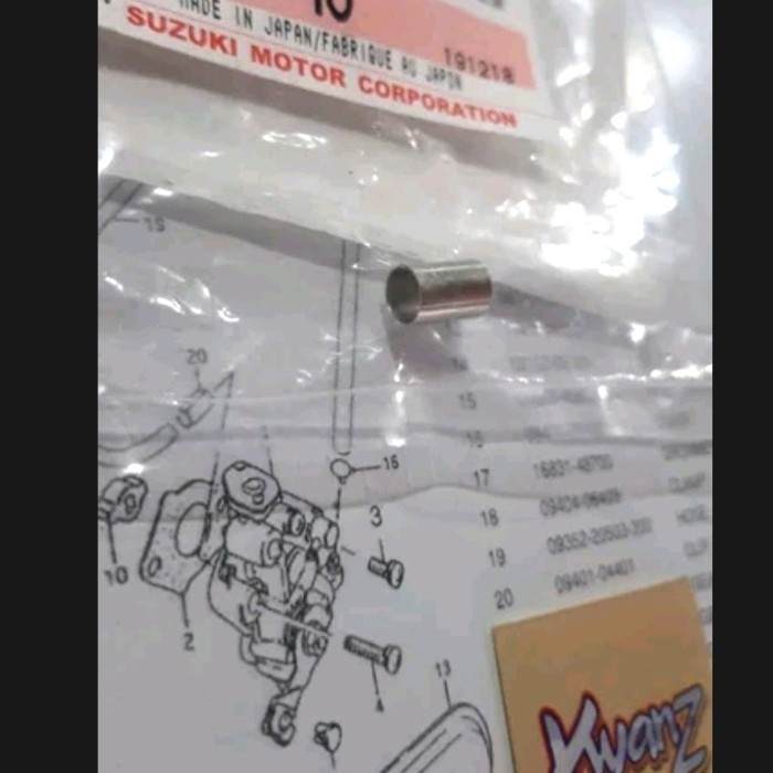 Kleman Selang Oli Samping Kecil Suzuki Ts125 Clamp Selang Oli Samping Kecil Suzuki Ts125 Kleman Sela