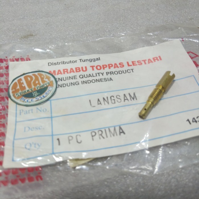 Stelan Langsam Prima Grand Supra Spuyer Setelan Langsam Karburator Termurah Langka