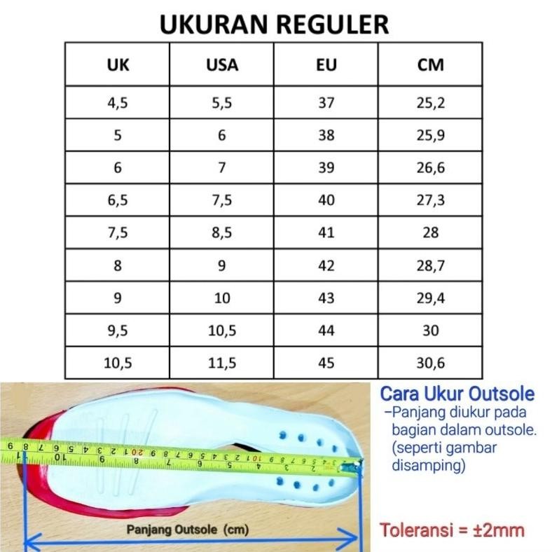 Original Dm-12 Berdecit Outsole Sepatu Universal (Phylon+Karet Mentah/Gum) Untuk Badminton, Tennis, 