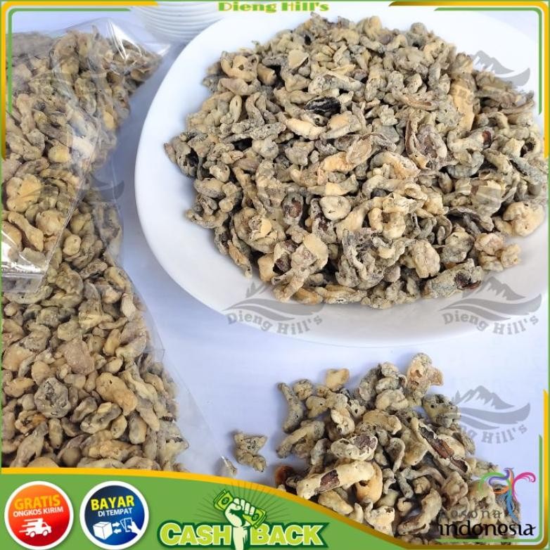 

zoe keripik jamur kancing dieng oleh oleh khas wonosobo 1kg