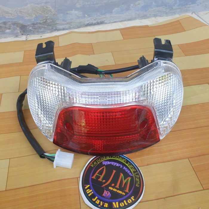 Lampu Stop Stoplamp Belakang Suzuki Satria Ru120 Lumba Cekung Merah Putih Termurah Langka