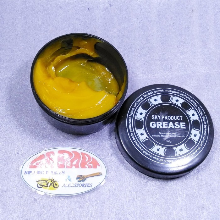 Grease Gemuk Stempet Kuning Sky 100Gr Termurah Langka