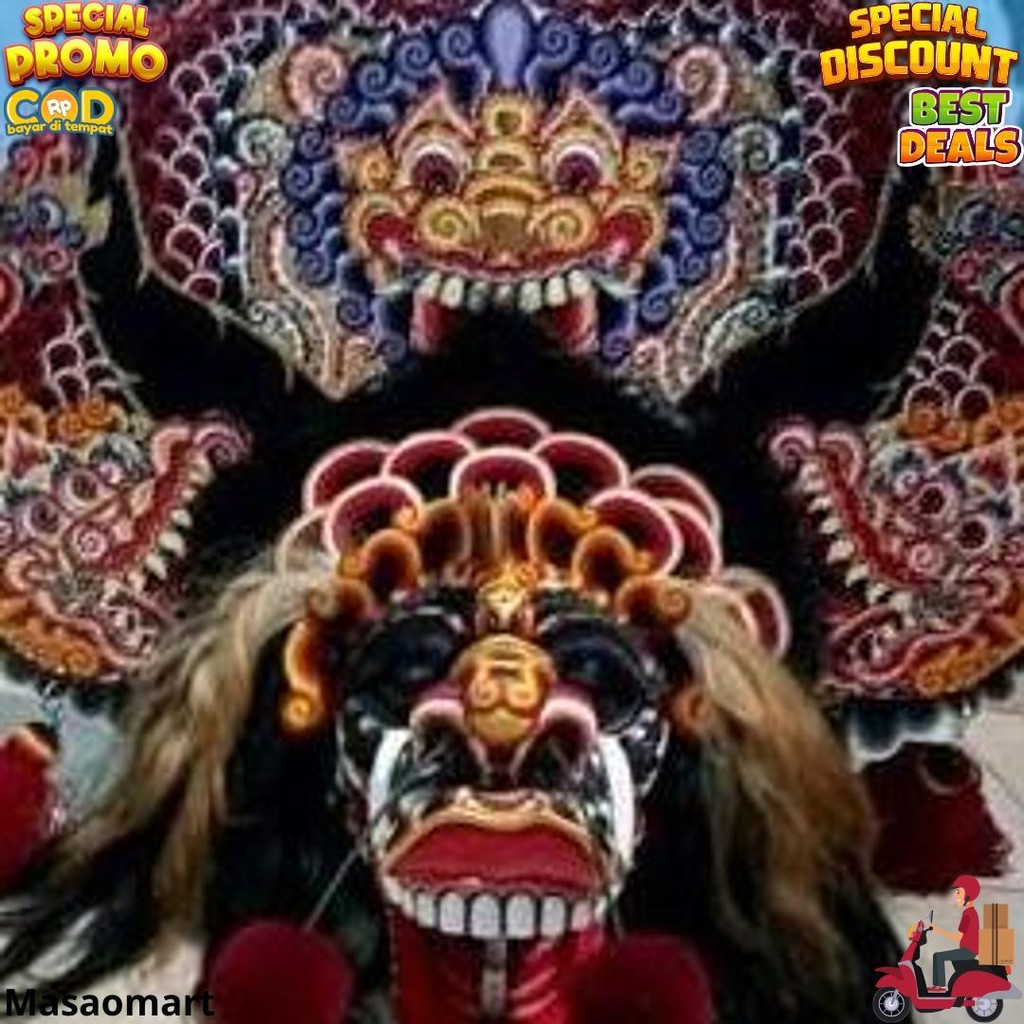 

Bisa Cod Cuci Gudang Barongan Rampak Telon Jamang Cat Air Brush Bonus Kemul Panjang Dan Pentul Tinggal Pakai Ukuran Anak Promo Barongan Plipit Romo Mainan Anak Barongan Anak Sd Brongan Plipit Premium / Barongan Spon Caplok Kain Panjang / Barongan Ponorogo