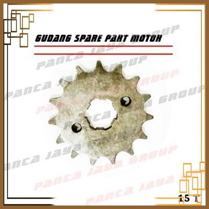 [GSM] GEAR GIR DEPAN 14 15-T 14T 15T BENELLI BENELI MOTOBI 152 MOTOBI152