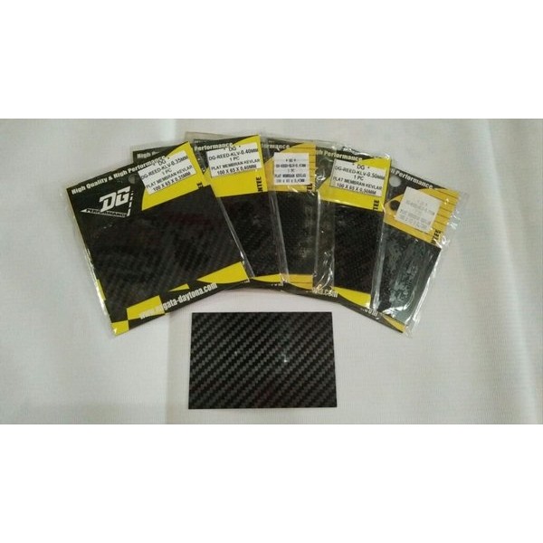 Plat Fiber Karbon Bahan Mentah Custom Membran 04Mm 0.35 0.4 0.45 0.5 0.75 Mm V Force Vforce  Ktm Yz 