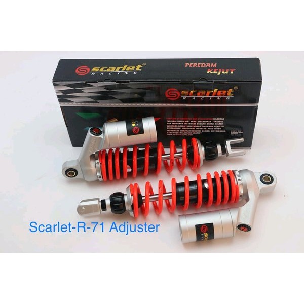 Scarlet Aerox Nmax 155 Click Klik Rebound Adjustable Tabung Atas Segitiga No Yss Gazi Ride It Answer
