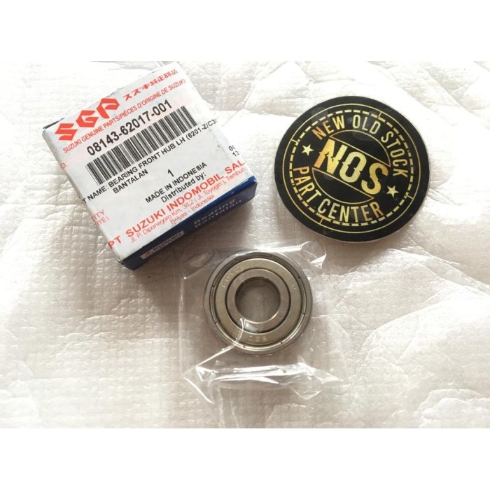 Laher Bearing 6201 Z Original Ori Asli Sgp 08143-62017-001 Termurah Langka